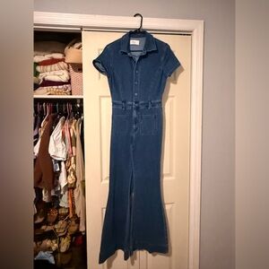 KanCan Blue Denim Jumpsuit